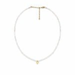 چوکر مهره ای دل آرام سفید - Image 2