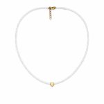 چوکر مهره ای دل آرام سفید - Image 2