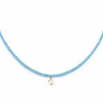 چوکر مهره ای رخ آبی