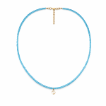 چوکر مهره ای رخ آبی - Image 2