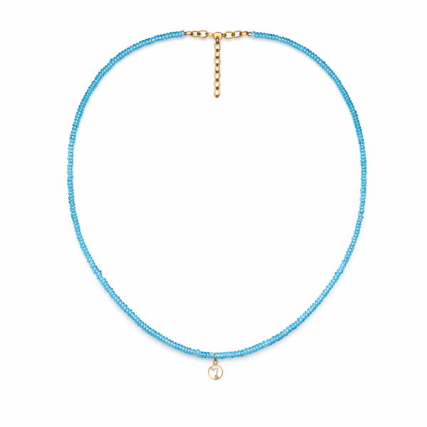 چوکر مهره ای رخ آبی - Image 2