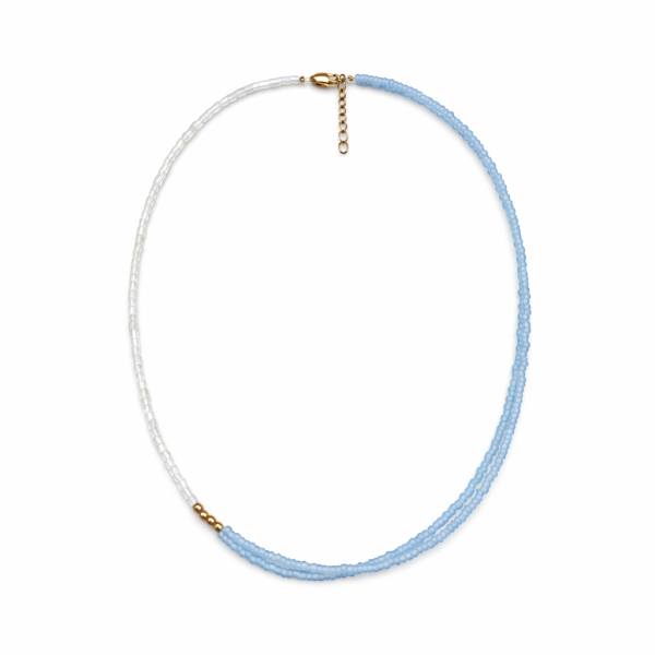 چوکر مهره ای لونا آبی - Image 2