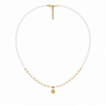 چوکر مهره ای شکوفه ی تراش - Image 2