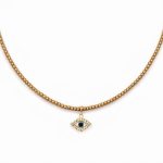 چوکر مهره ای چشم آویژه