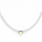 چوکر مهره ای دل آرام سفید