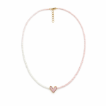 چوکر مهره ای قلب مینا - Image 2