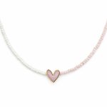 چوکر مهره ای قلب مینا