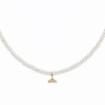 چوکر مهره ای دم وال نگینی