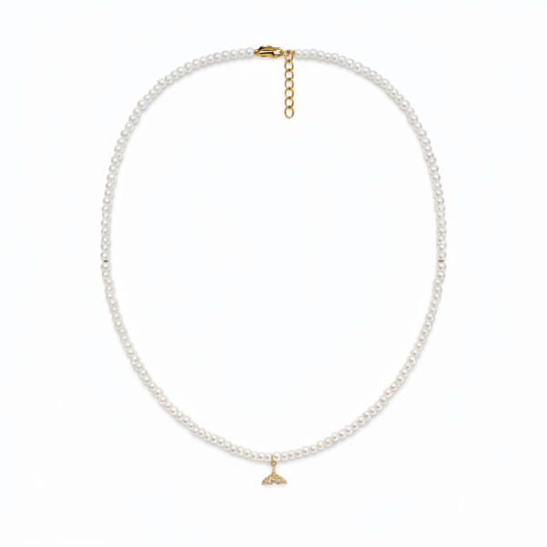 چوکر مهره ای دم وال نگینی - Image 2