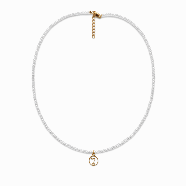 چوکر مهره ای رخ سفید - Image 2