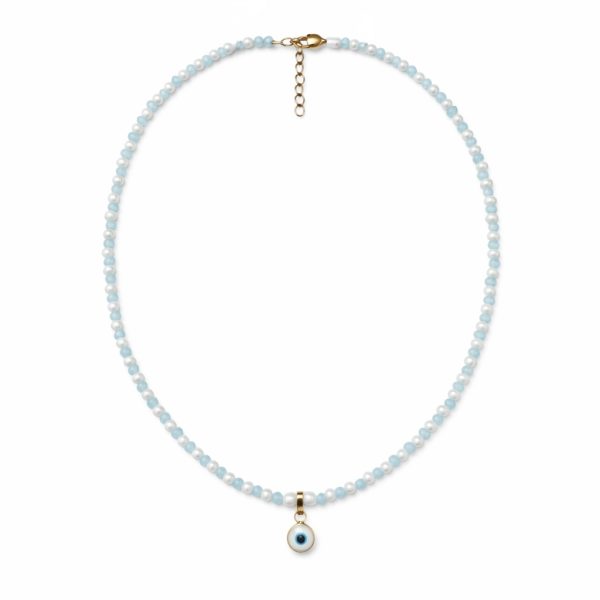 چوکر مهره ای چشم نظر آبیسا - Image 2