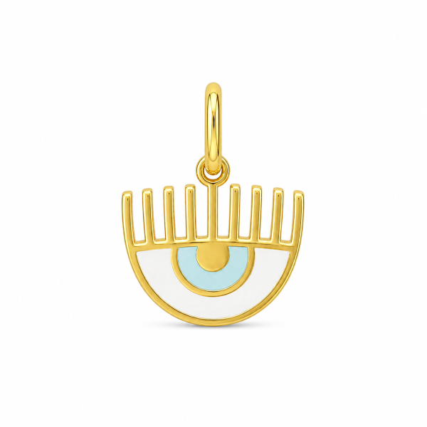 پلاک طلا زنانه چشم کیارا - Image 2