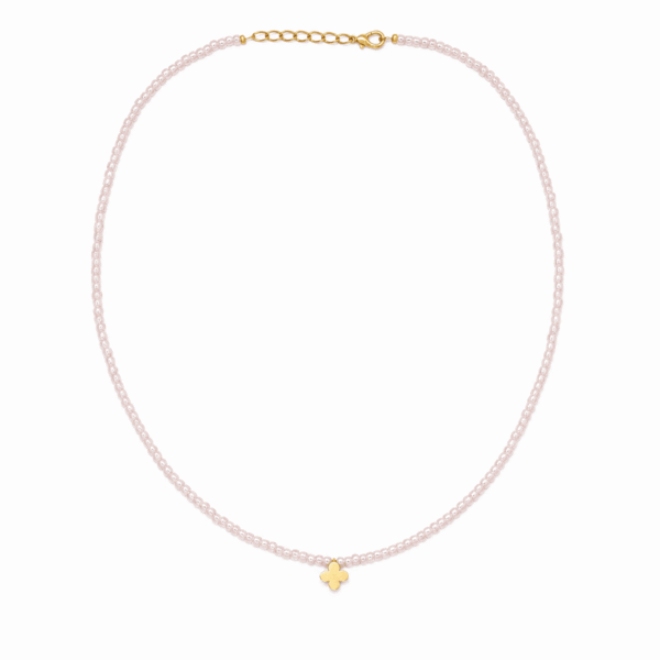 چوکر طلا طرح گل - Image 2