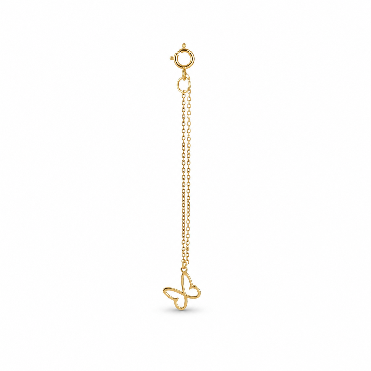 72944CA2-46E0-4CD0-B164-D9F1C014AA69 آویز ساعترطلا طرح پروانه - Image 1