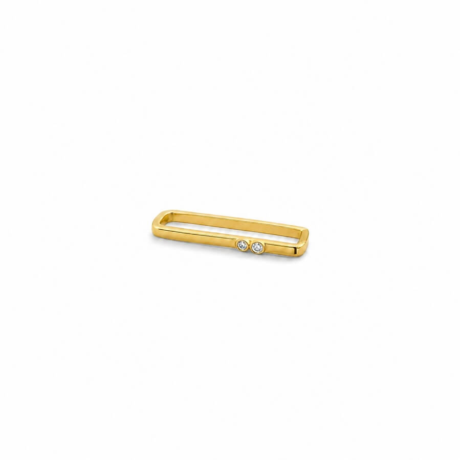 EDE883F0-6F16-48C0-B318-55BAF9EF0698 آویز ساعت طلا طرح نگین - Image 1