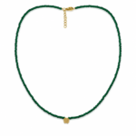 چوکر طلا طرح شبدر - Image 2
