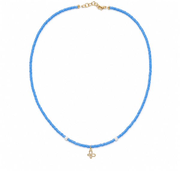 چوکر طلا طرح پروانه - Image 2